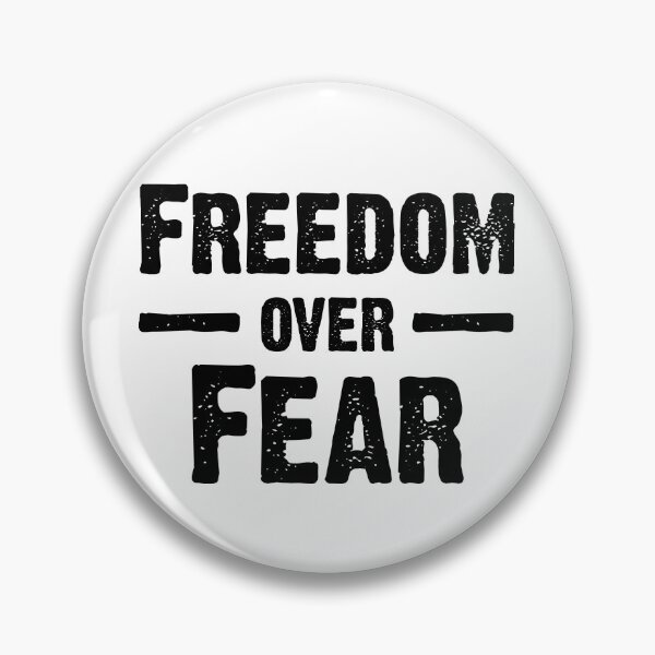 Item preview, Freedom over Fear designed and sold by AwakeApparel.