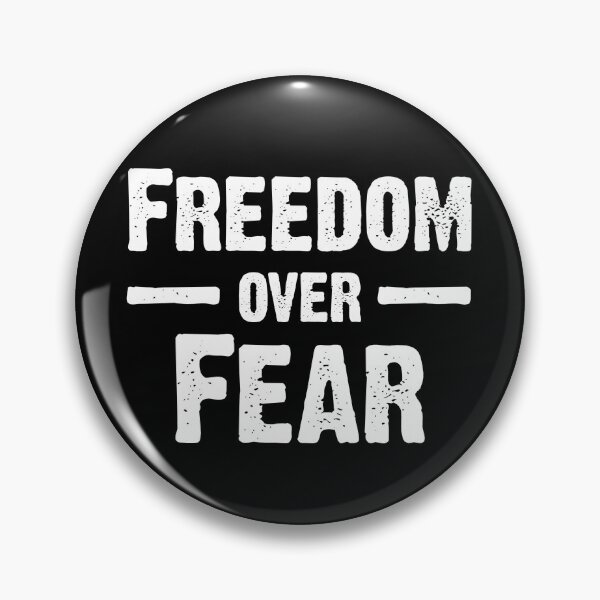 Item preview, Freedom over Fear designed and sold by AwakeApparel.