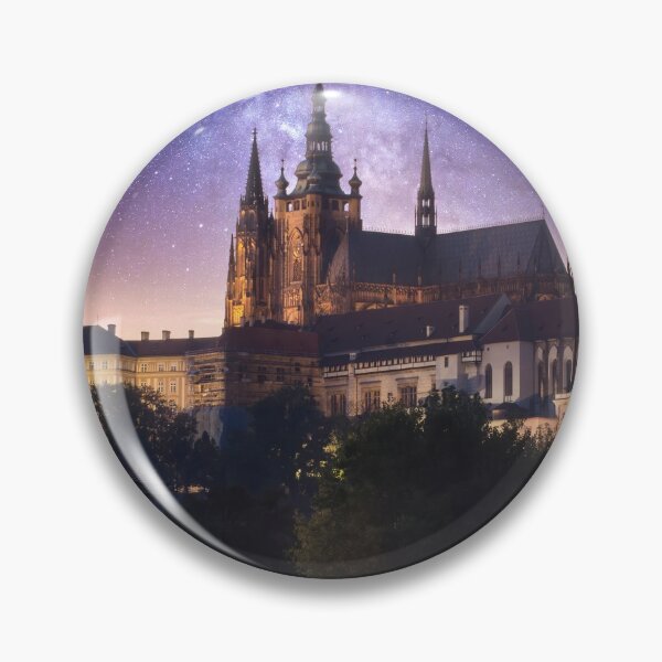 Item preview, Prague Castle (Prazsky hrad), Czech Republic at night designed and sold by mitzobs.