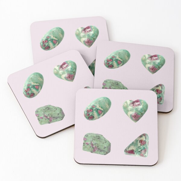 Item preview, Ruby Fuchsite Gemstone designed and sold by mooneko.
