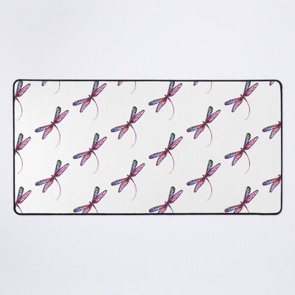 Dragonfly Charm Desk Mat