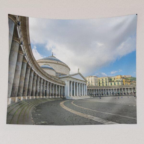 Item preview, Plebiscito Square (Piazza del Plebiscito) in Naples, Italy  designed and sold by mitzobs.