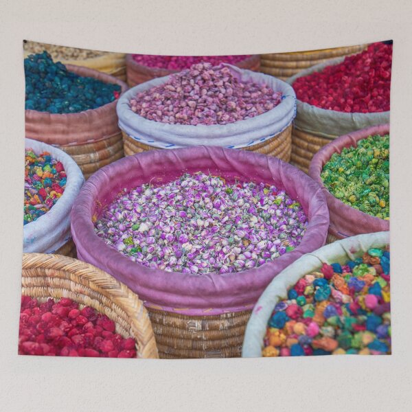 Item preview, Colorful natural organic herbal tea in Marrakech, Morocco designed and sold by mitzobs.