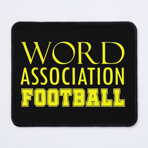 Aperçu de l'œuvre Mot Association Football créée et vendue par Steve Brady.