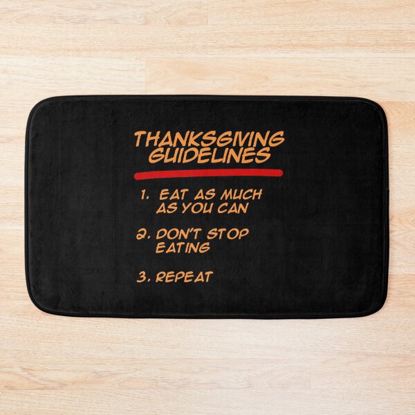 Item preview, Funny Family Thanksgiving Guidelines designed and sold by onicon.
