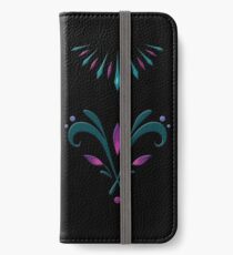 Elsa Embroidery iPhone Wallet/Case/Skin