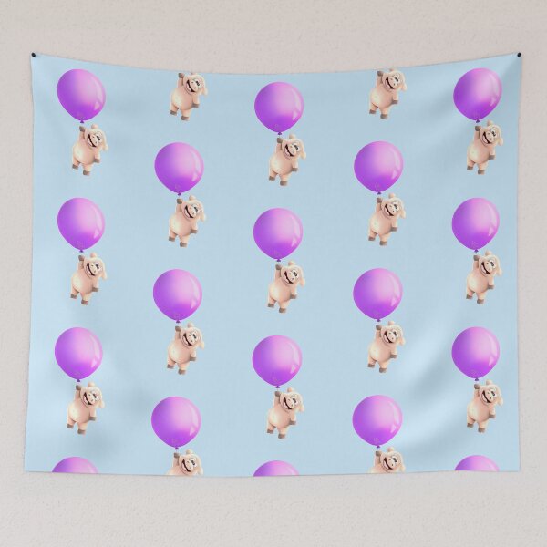 Item preview, Up Up and Away, A Flying Pig designed and sold by RitaLaiArt.