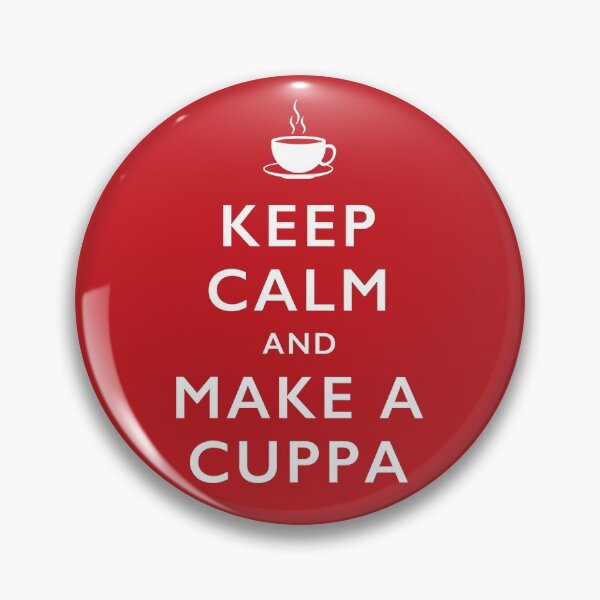 Item preview, Keep Calm and Make a Cuppa  designed and sold by NearTheKnuckle.