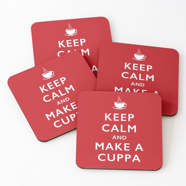 Item preview, Keep Calm and Make a Cuppa  designed and sold by NearTheKnuckle.