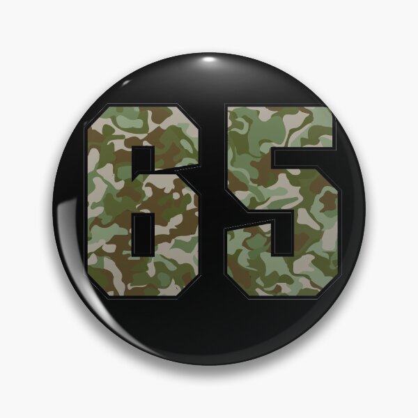Item preview, Army Camo Number Sixty-five Veteran Lucky Number 65 designed and sold by Urosek.