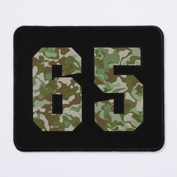Item preview, Army Camo Number Sixty-five Veteran Lucky Number 65 designed and sold by Urosek.