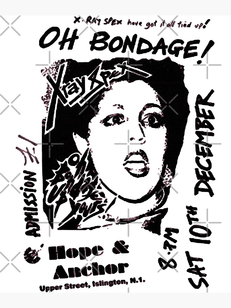 X Ray Spex One Of The Great British Punk Bands Oh Bondage Up Yours Premium Dj Electronic