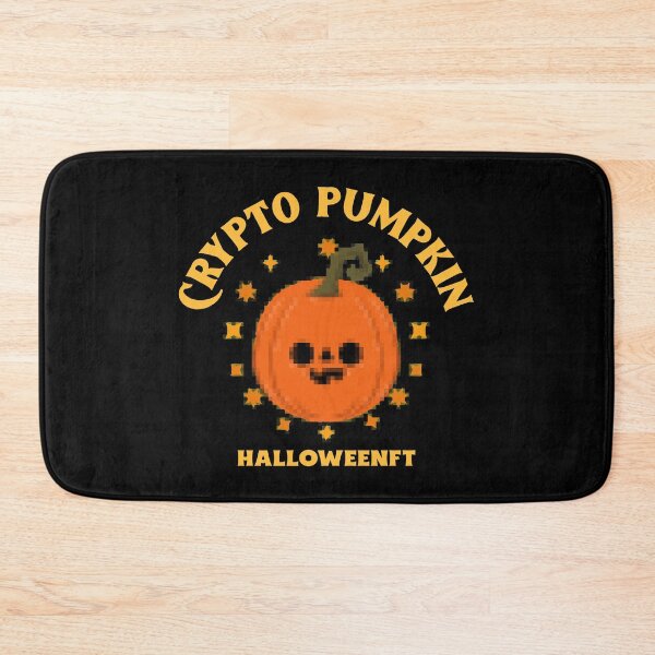 Item preview, Pixelated Halloween Pumpkin Nft Art Parody designed and sold by ShineEyePirate.