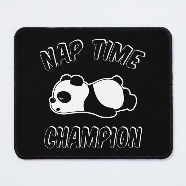 Item preview, Nap Time Champion Sleeping Panda designed and sold by designandclouds.