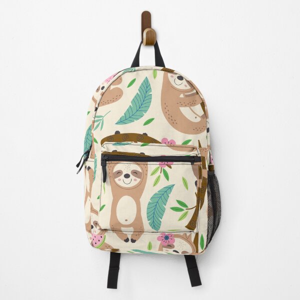 Item preview, Cute Sloth Floral designed and sold by ArtCreations79.