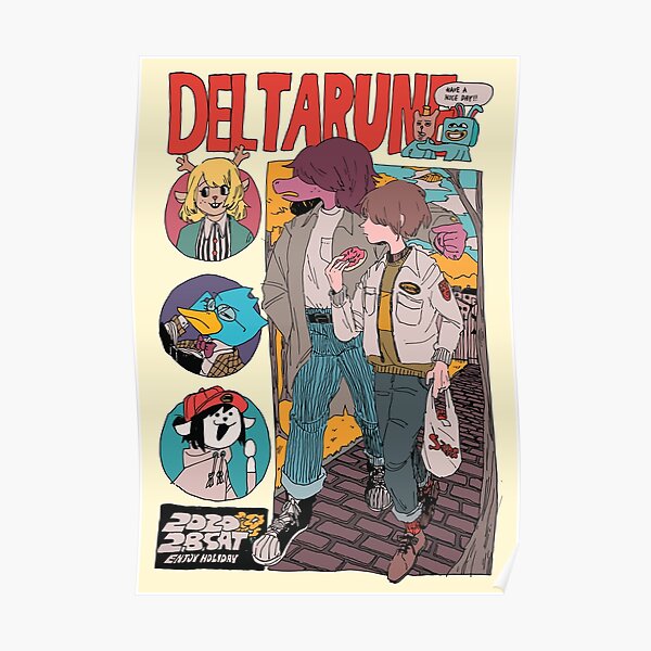 Deltarune Magazine Poster