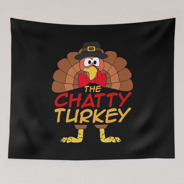 Item preview, The Chatty Turkey Thanksgiving Family Matching Outfits Group Attire designed and sold by onicon.