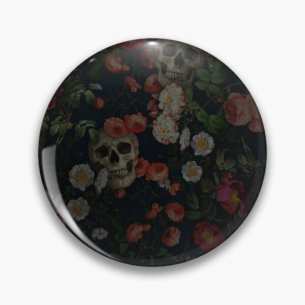 Item preview, Skull and Rose Pattern- Digital Collage designed and sold by DoggoTankDesign.