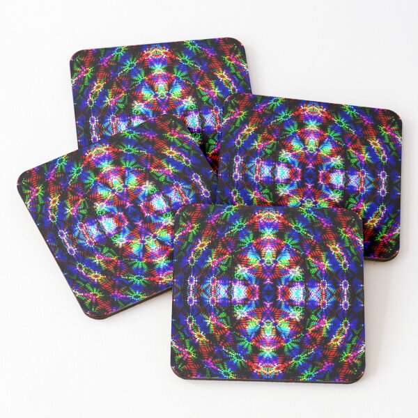 Item preview, Christmas Lights Kaleidoscope Abstract designed and sold by Moonshine Paradise.