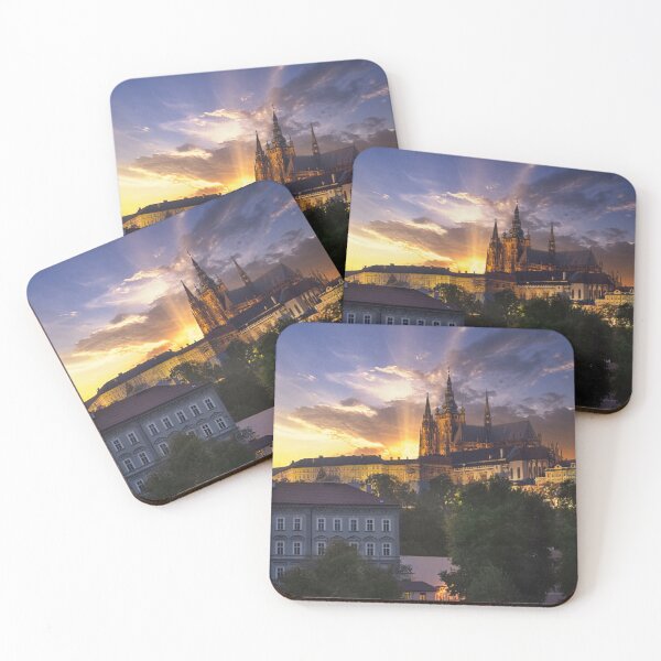 Item preview, Prague Castle at sunset designed and sold by mitzobs.