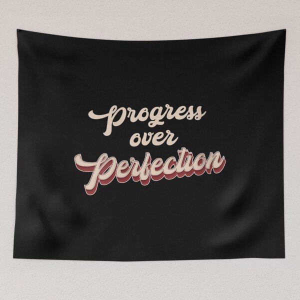 Item preview, Womens Progress Over Perfection Motivational Back To School Teacher designed and sold by monteroshirt.