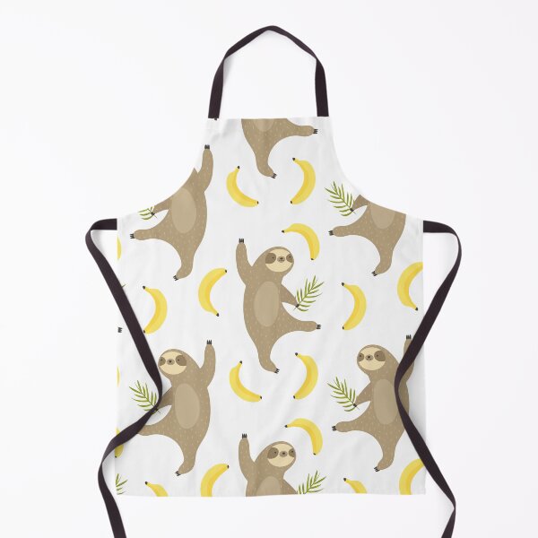 Item preview, Sloth Banana Pattern designed and sold by ArtCreations79.