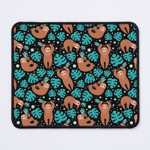 Item preview, Sloth Tropical Pattern designed and sold by ArtCreations79.