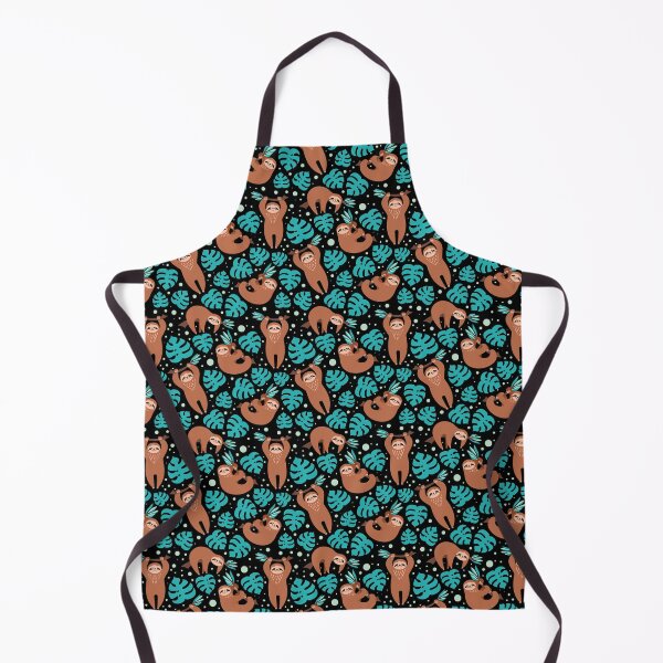 Item preview, Sloth Tropical Pattern designed and sold by ArtCreations79.