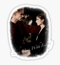 Spike And Buffy - Once More With Feeling Sticker