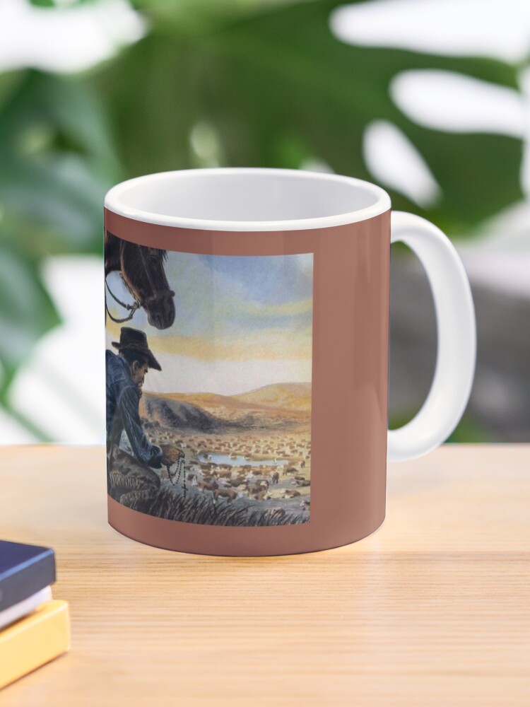 REAL COWBOYS PRAY TRAVEL MUG