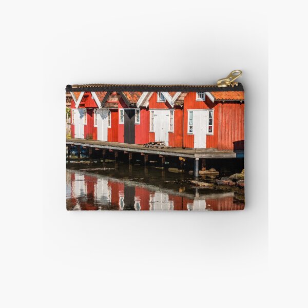 Item preview, Red boat houses in Sweden designed and sold by Michael Brewer.