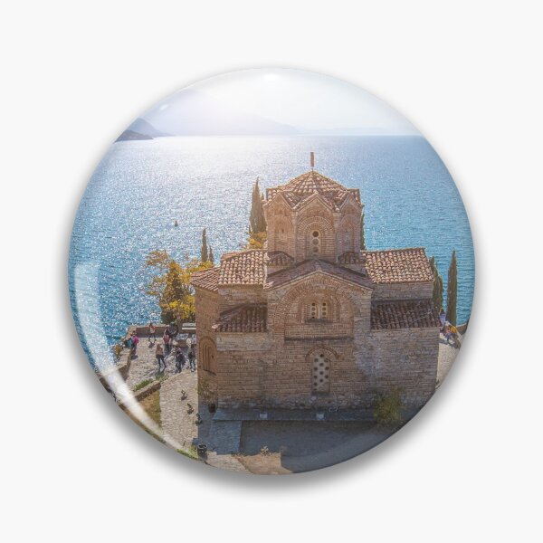 Item preview, Church on the lake in Ohrid, North Macedonia designed and sold by mitzobs.