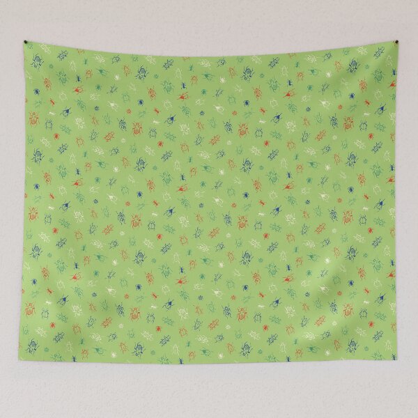 Item preview, Bugs and friends colorful pattern designed and sold by Aidi Riera.