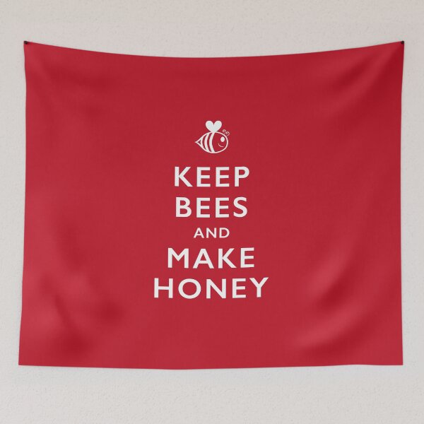 Item preview, Keep Bees and Make Honey  designed and sold by NearTheKnuckle.