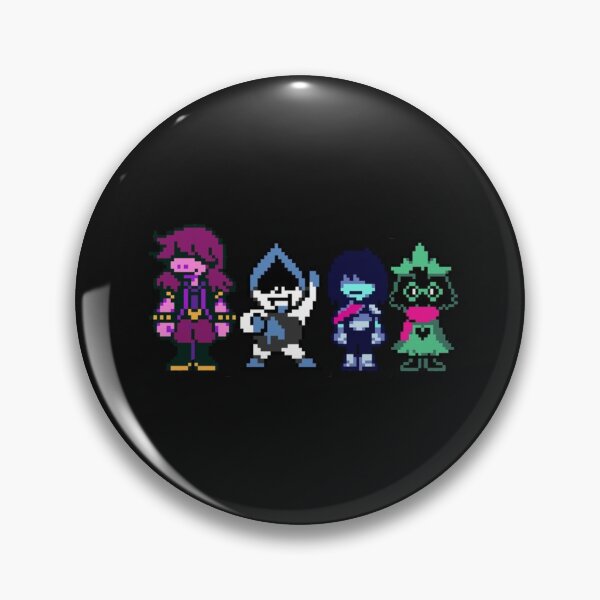 Item preview, DELTARUNE - MAIN CHARACTERS ( SUZIE, LANCER, KRISS & RASIEL )   designed and sold by Demine19.