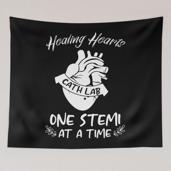 Item preview, Cathlab Healing Hearts Nursing Cathether Nurse  designed and sold by kellygritzman.
