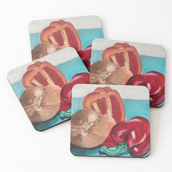 Item preview, Halved Pepper + Onion designed and sold by Lori Rivera.