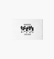 Mannequin Challenge Art Board