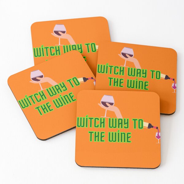 Item preview, witch way to the wine - wine designed and sold by nakavt.