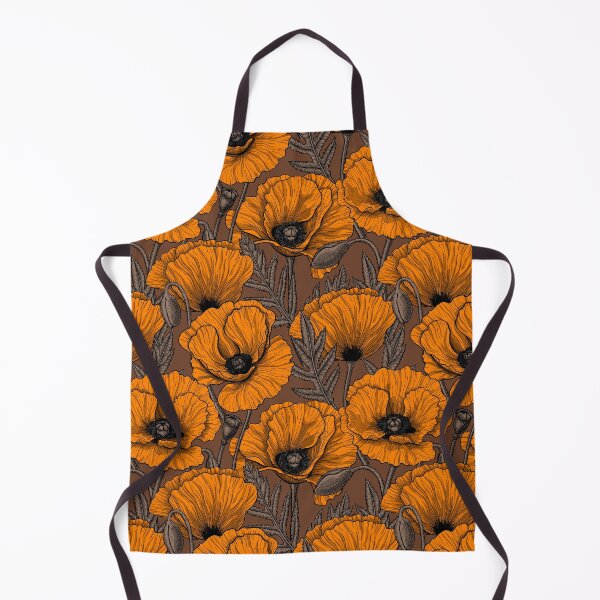 Item preview, Orange poppy garden 2 designed and sold by Katerina Mitkova Kirilova.