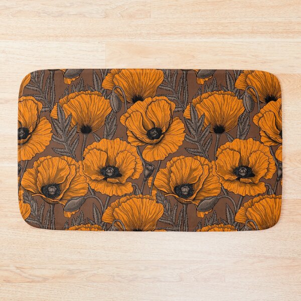 Item preview, Orange poppy garden 2 designed and sold by Katerina Mitkova Kirilova.