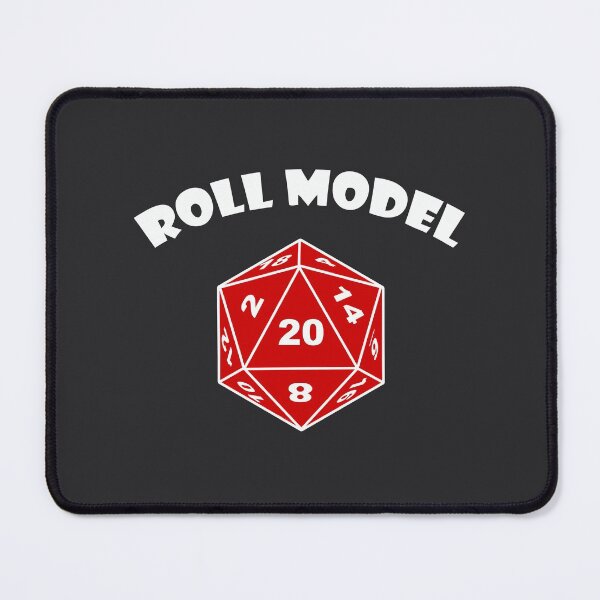 Item preview, Roll Model Role DM DND D20 RPG Dice Funny designed and sold by GerickryLand.