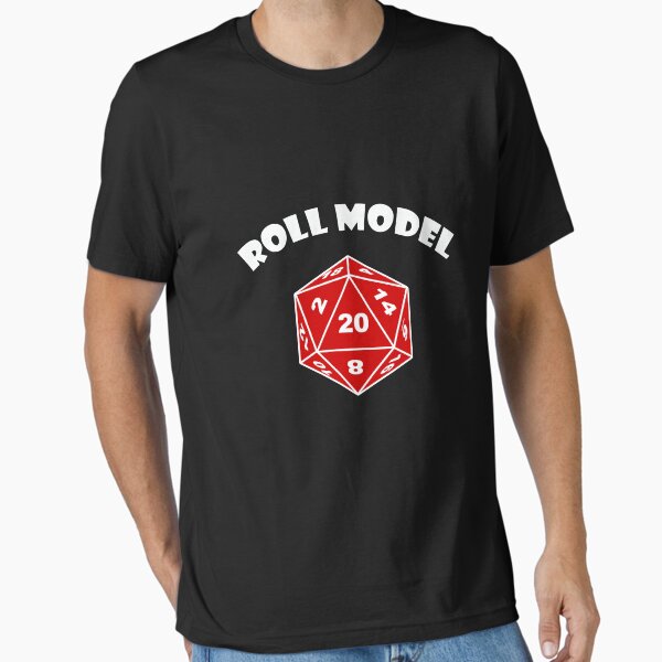 Item preview, Roll Model Role DM DND D20 RPG Dice Funny designed and sold by GerickryLand.