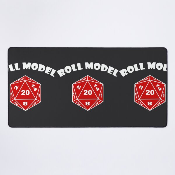 Item preview, Roll Model Role DM DND D20 RPG Dice Funny designed and sold by GerickryLand.