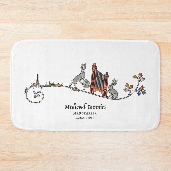 Item preview, Medieval Bunnies: the Organ Player designed and sold by ebrawne.