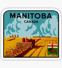 Manitoba Canada Vintage Travel Decal Sticker
