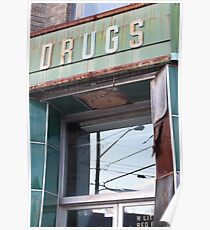Abandoned Pharmacy Poster