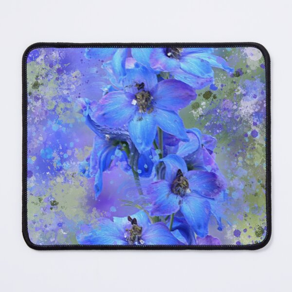 Item preview, Delightful Delphiniums Mixed Media  designed and sold by OByD.