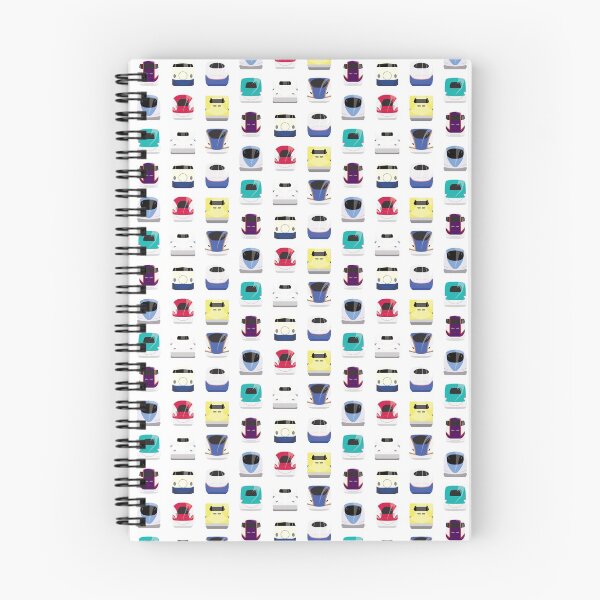 Item preview, Pattern of 9 Shinkansen (Bullet Trains) designed and sold by gochisou.