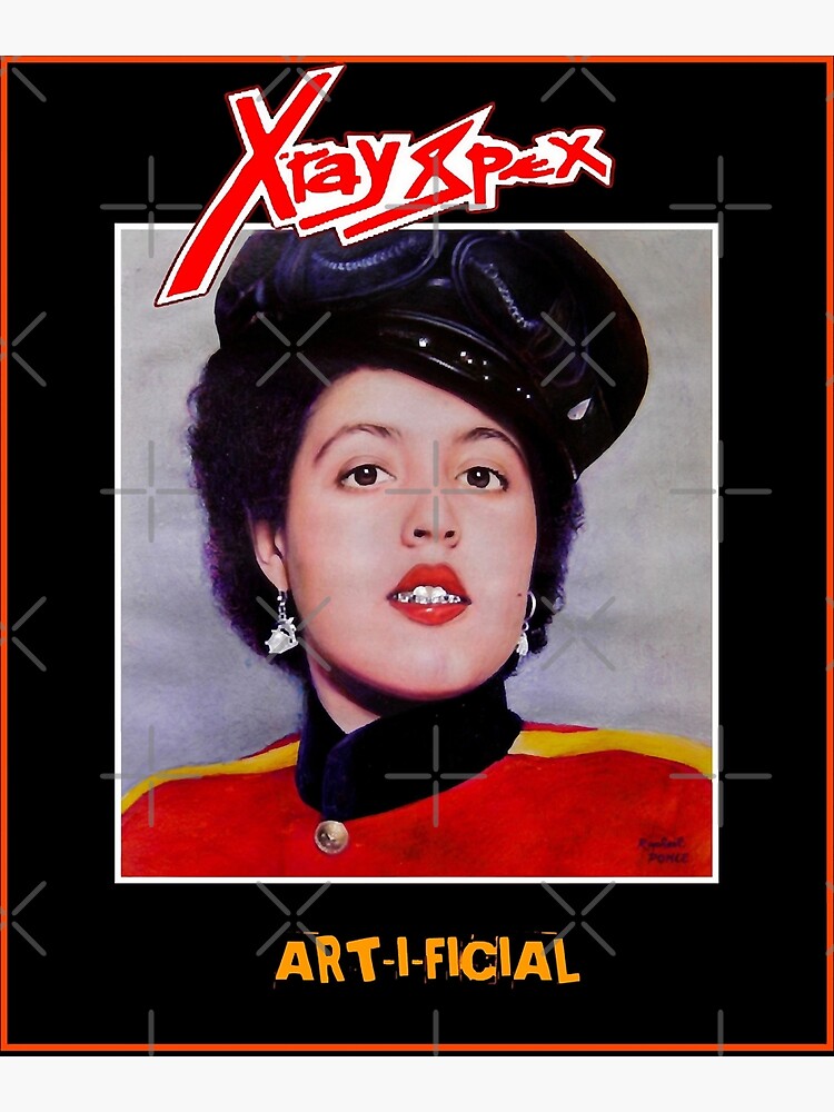 "XRay Spex One Of The Great British Punk Bands Long Sleeve" Poster by